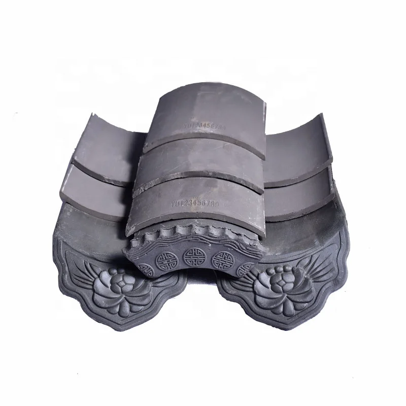 Grão Antiga Ásia telhado de telhado conjunto para Moon Gate Coroas de parede esculpidas Evas bordas azulejos para Zen jardim Arcos & Gateways
