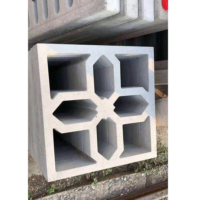 Bloco Decorativo Oco de Concreto para Fachadas Externas, Telas de Privacidade e Projetos de Paisagismo Moderno