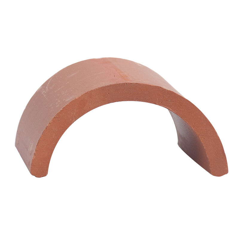 Telhas Curvas de Argila Terracota para Telhado e Tela de Parede Blocos Arquitetônicos de Escama de Peixe em Treliça para Fachadas Decorativas Exteriores